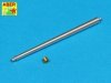 Aber 35L-138 U.S 76 mm M1A2 barrel with thread protector for Sherman M4 series tanks with M62 mount Tasca (1:35)